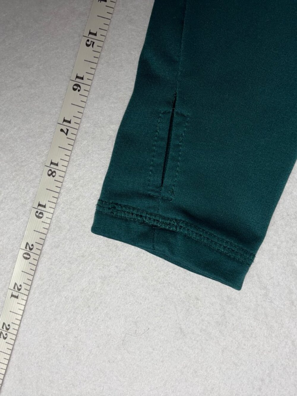 Spyder Active Fleece Lined Top Women's S Green Stretch Activewear Yoga Gorpcore - Picture 9 of 9